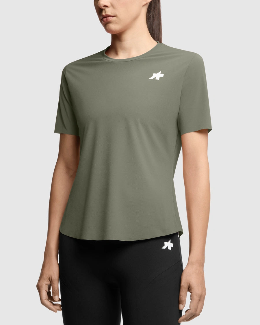 TACTICA POST RIDE T5 Trikot Kurzarm Frau Grün