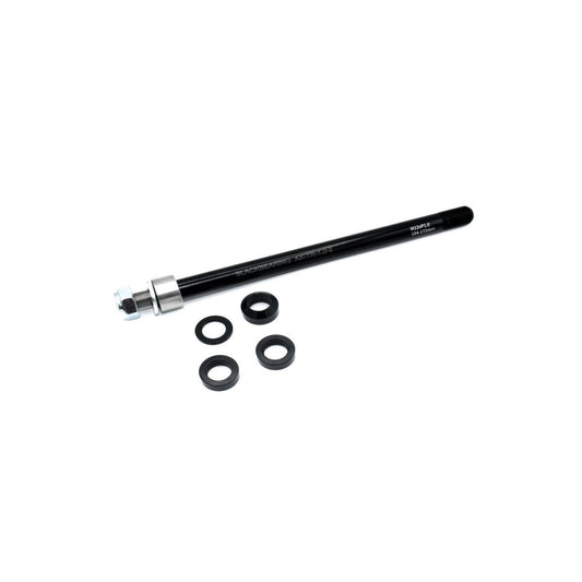 BLACKBEARING Hinterradachse für Anhänger 12mm 154/172mm Gewinde 1.0