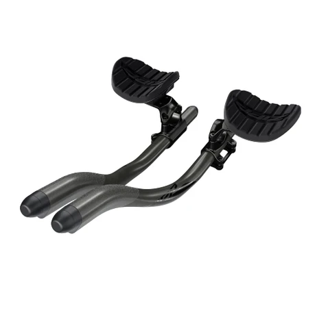 Prolongateurs ZIPP VUKA Triathlon Clip Carbone 31.8mm High Mount avec Vuka Alumina Evo 110