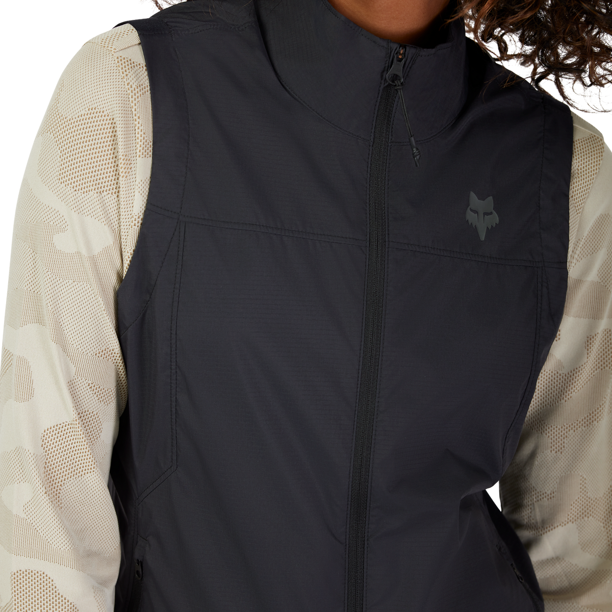 FOX RANGER WIND Damen-Weste Schwarz 2026 – Ansicht 6