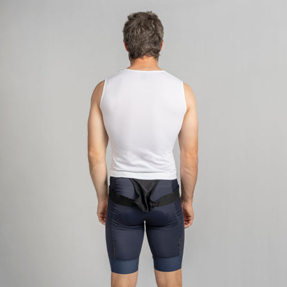 Ärmelloses Funktionsunterhemd GRIPGRAB PACR SUMMER SEAMLESS Weiß