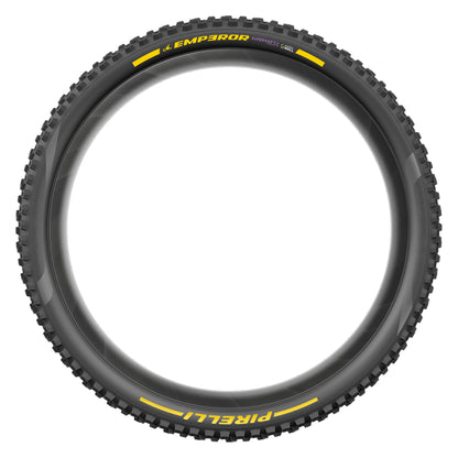 PIRELLI SCORPION EMPEROR Reifen 29x2.40 Supersoft HardWall Tubeless Ready Faltreifen Schwarz/Gelb Team Edition