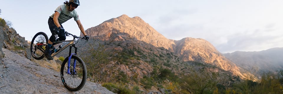 Wie fährt man ohne Rucksack mit dem Mountainbike?