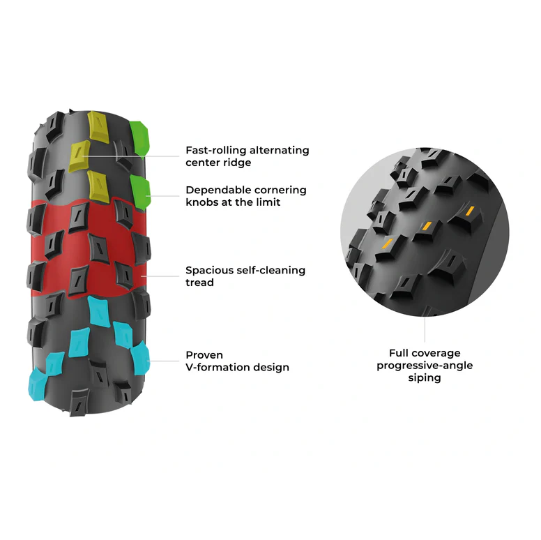 VITTORIA Barzo 29x2.4 XC Trail Graphene 2.0 Tubeless Ready Reifen Weich Schwarz