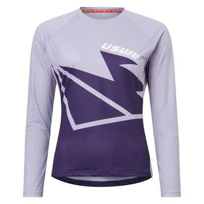 USWE BERG MTB Langarmtrikot Damen Lavendel