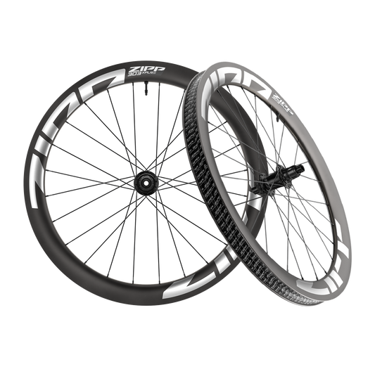 Laufradsatz ZIPP 303 XPLR S Tubeless Ready (Center Lock) Schwarz/Weiß