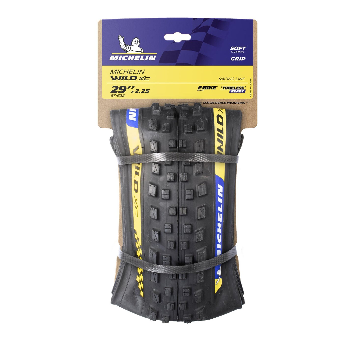 Reifen MICHELIN WILD XC Racing Line 29x2.35 Tubeless Ready Weich