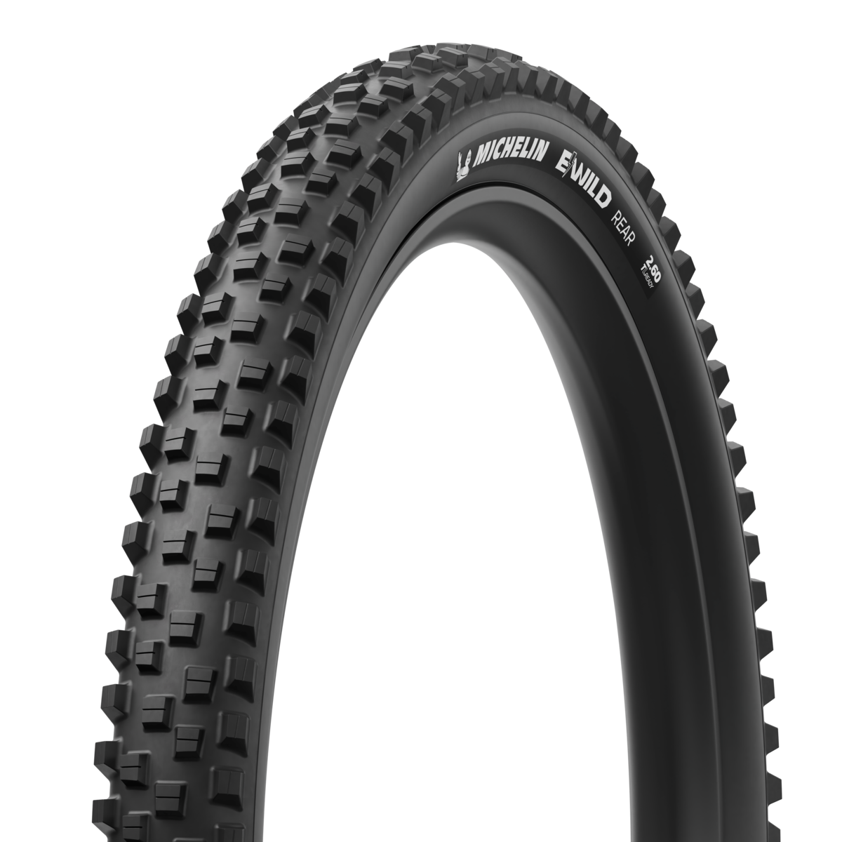 MICHELIN E-WILD REAR Performance Line 27.5x2.60 Tubeless Ready Reifen Weich Schwarz