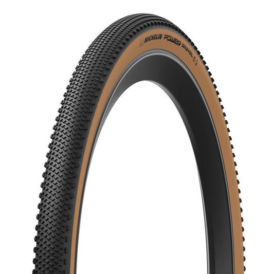 Reifen MICHELIN POWER GRAVEL Competition Line 700x47c Tubeless Ready Braun