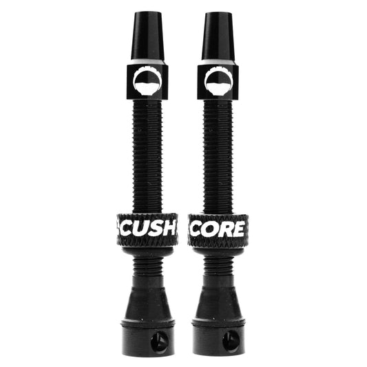 Paar CUSHCORE Tubeless-Ventile 44 mm Schwarz