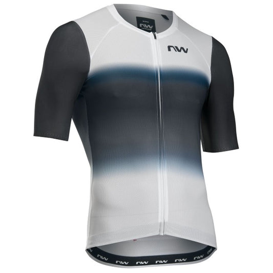 NORTHWAVE BLADE AIR Trikot Kurzarm Weiß/Schwarz