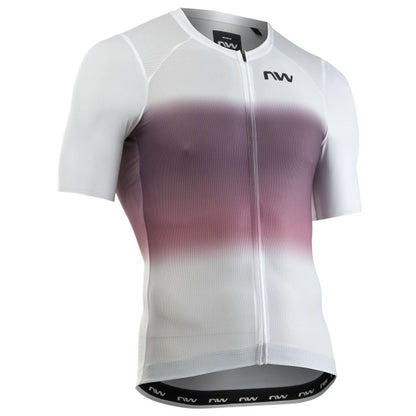 Trikot NORTHWAVE BLADE AIR Kurzarm Weiß/Violett