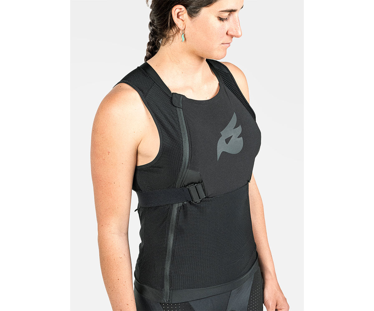 Gilet de Protection BLUEGRASS ARTO Sans Manches Noir - face
