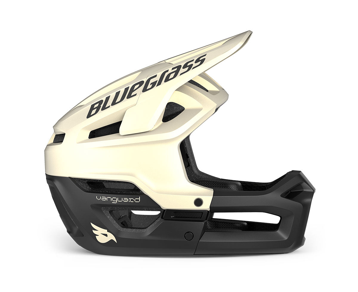 Casque VTT BLUEGRASS VANGUARD CORE MIPS Blanc/Noir Matt