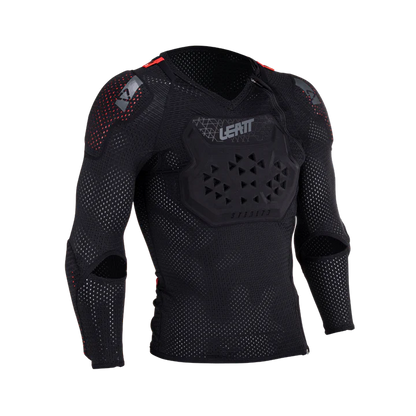 Schutzjacke LEATT REAFLEX STEALTH Schwarz