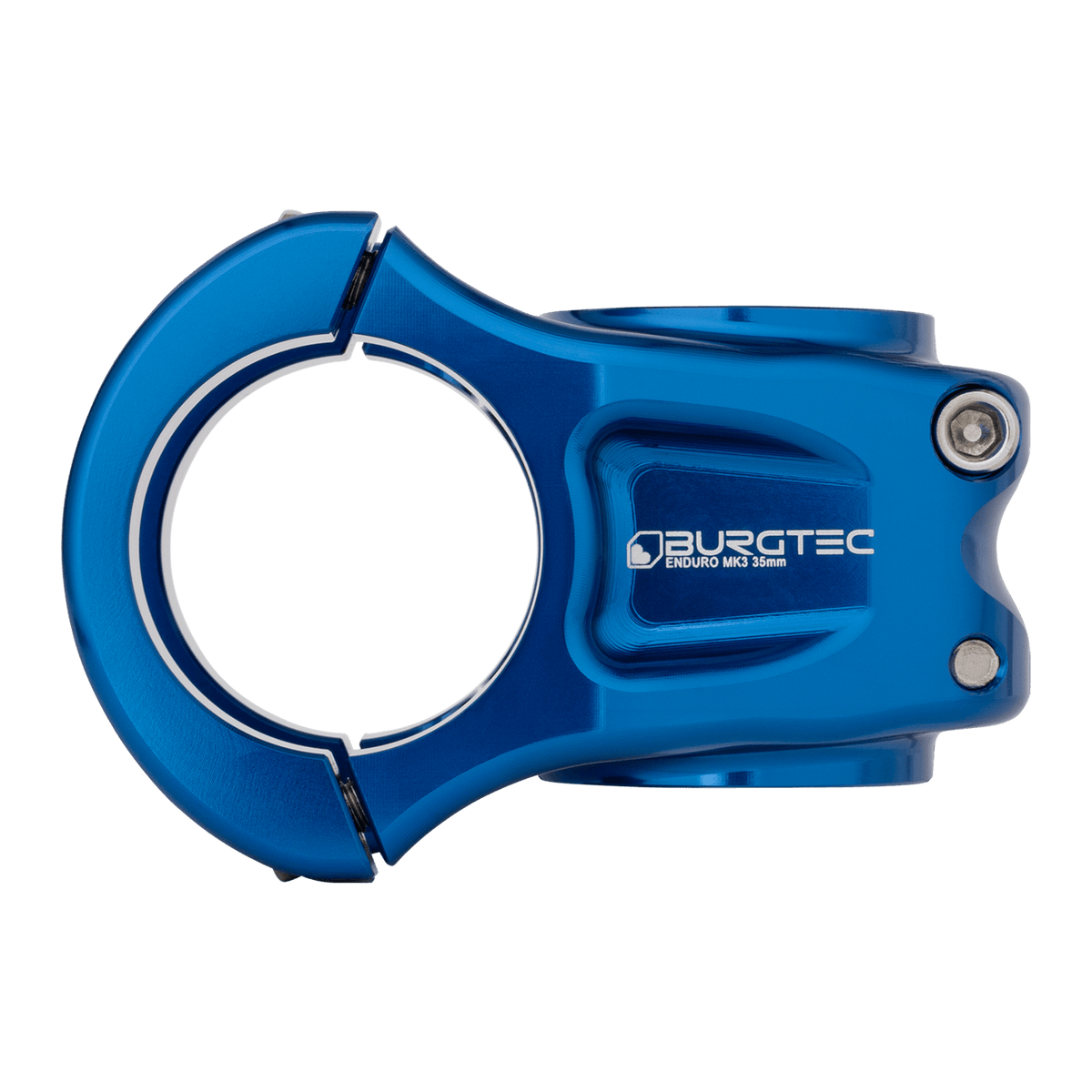BURGTEC ENDURO MK3 Vorbau in Blau — Seitenansicht