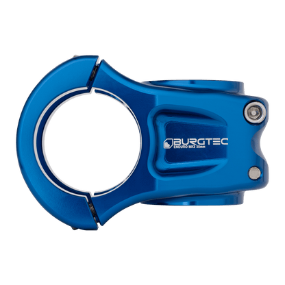 BURGTEC ENDURO MK3 Vorbau in Blau — Seitenansicht