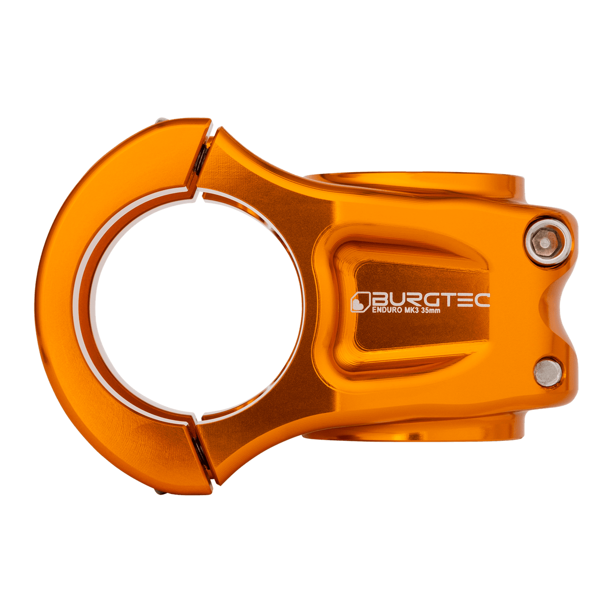 BURGTEC ENDURO MK3 Vorbau in Orange — Seitenansicht