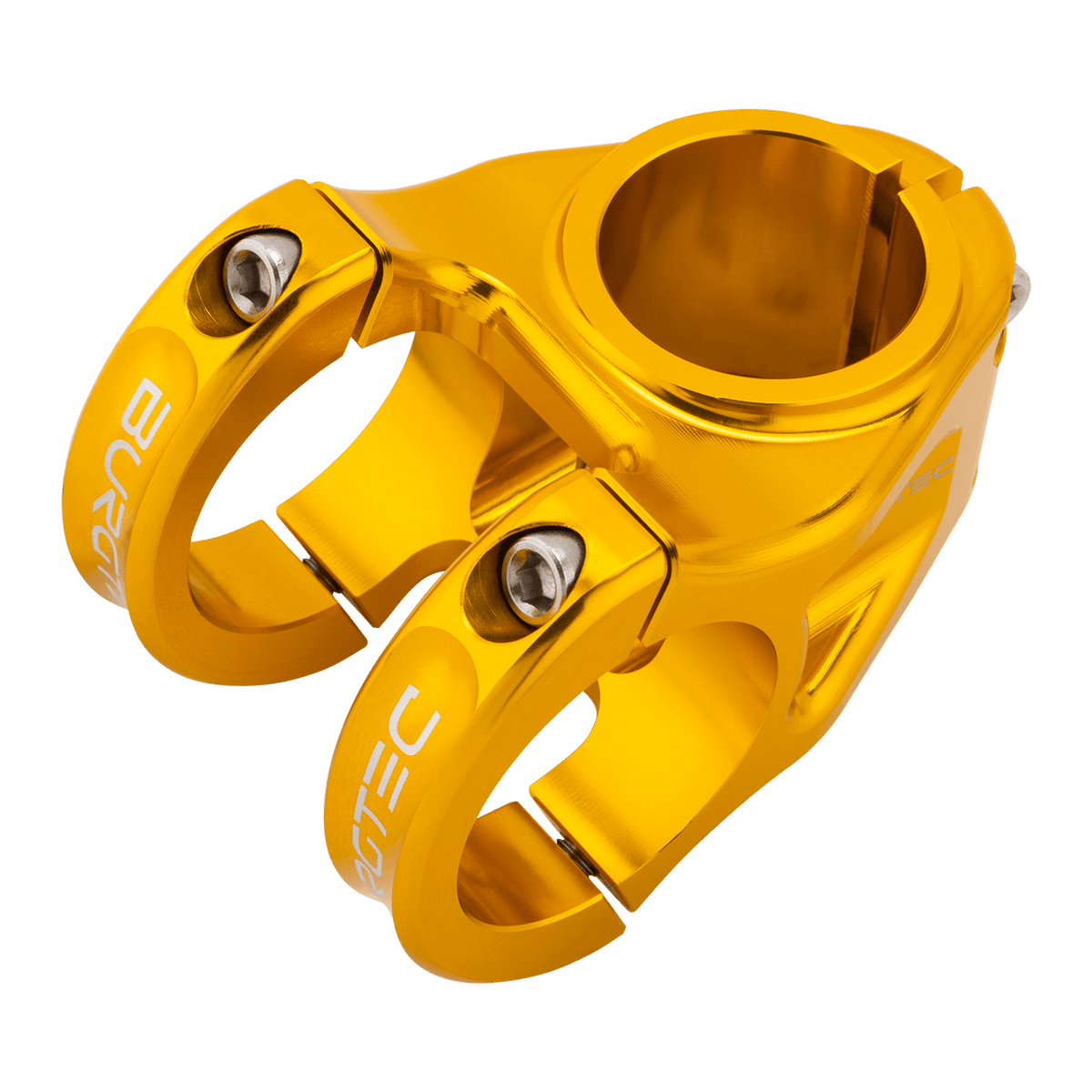 BURGTEC ENDURO MK3 Vorbau in Gold — Dreiviertelansicht von oben