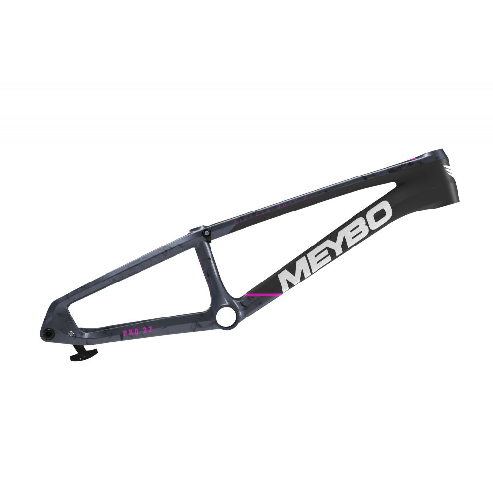 Rahmen MEYBO HSX Carbon 2026 Schwarz/Grau/Rosa