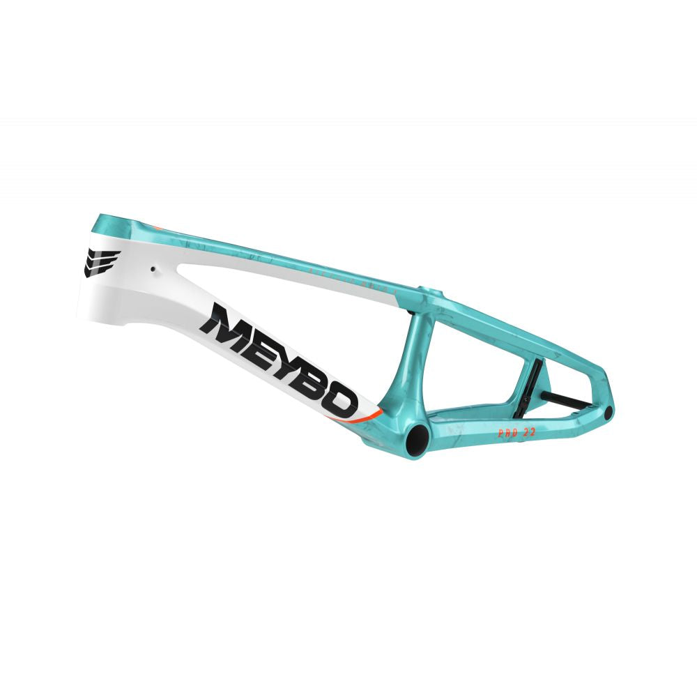 Rahmen MEYBO HSX Carbon 2026 Türkis/Weiß