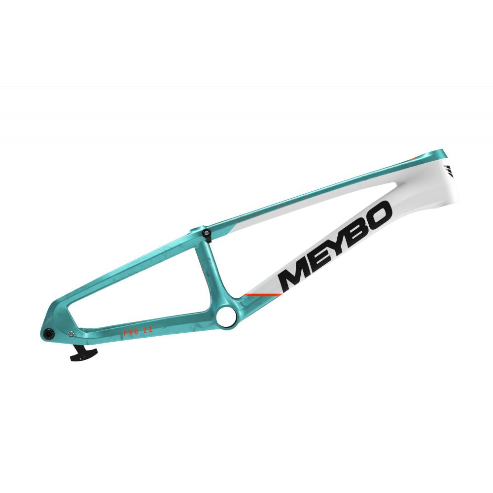 Rahmen MEYBO HSX Carbon 2026 Türkis/Weiß