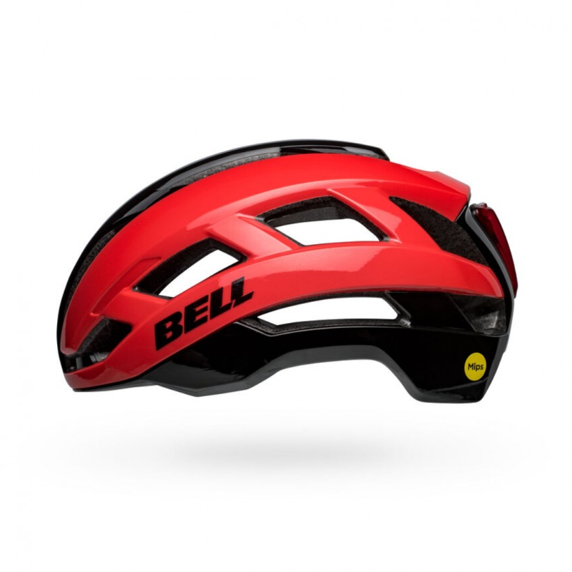 Helm Straße BELL FALCON XR LED MIPS Rot/Schwarz