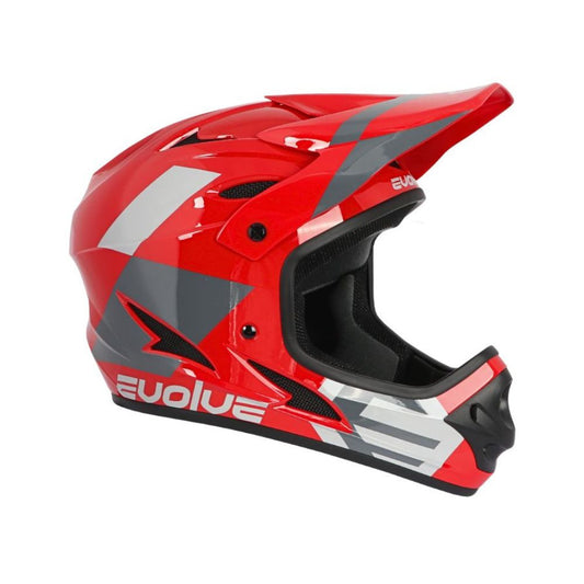 Evolve Storm Helm Rot und Grau