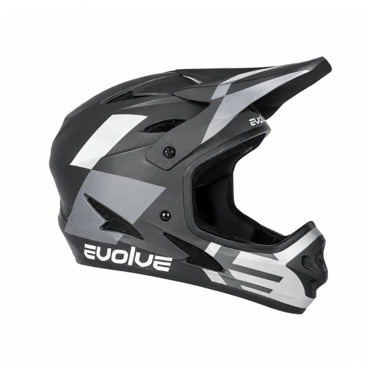 Evolve Storm Helm Mattschwarz