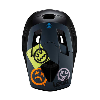 Mountainbike-Helm LEATT MTB GRAVITY 4.0 Schwarz