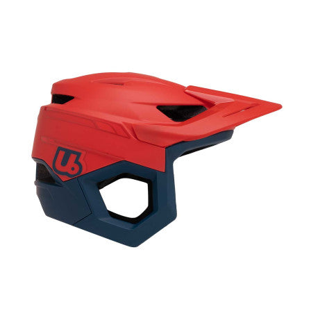 MTB-Helm URGE RASCAS Neon Rush Rot/Blau