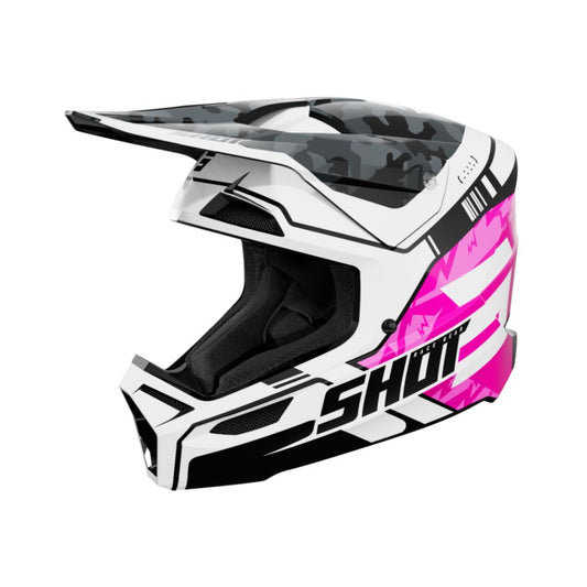BMX-Helm SHOT FURIOUS Junior Flash Pink Glossy