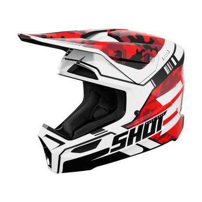 BMX-Helm SHOT FURIOUS Junior Flash Red Glossy