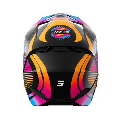 BMX-Helm SHOT FURIOUS Junior Miami Orange Glossy