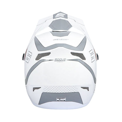 BMX-Helm SHOT ROGUE Armada Perlmuttweiß