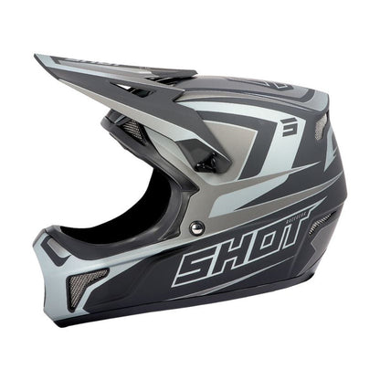 BMX-Helm SHOT ROGUE Level Schwarz Matt