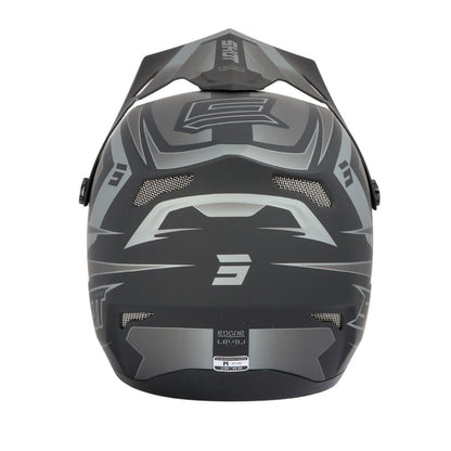 BMX-Helm SHOT ROGUE Level Schwarz Matt