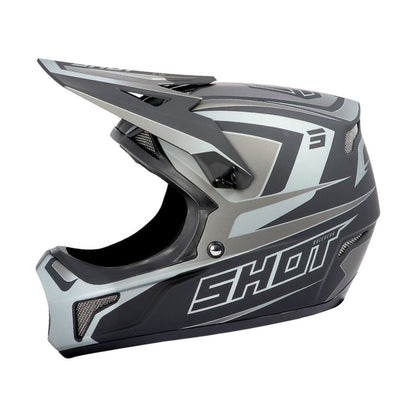 BMX-Helm SHOT ROGUE Junior Level Schwarz Matt