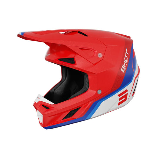 BMX-Helm SHOT SPEED Atomic Red Pearly