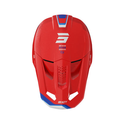 BMX-Helm SHOT SPEED Atomic Red Pearly