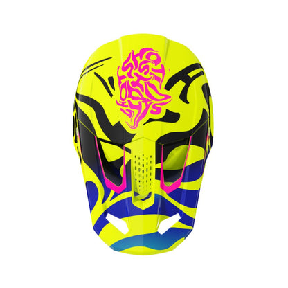 BMX-Helm SHOT SPEED Junior Ghost Neon Yellow Glossy
