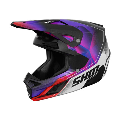 BMX-Helm SHOT SPEED Junior Olymp Purple Pearly