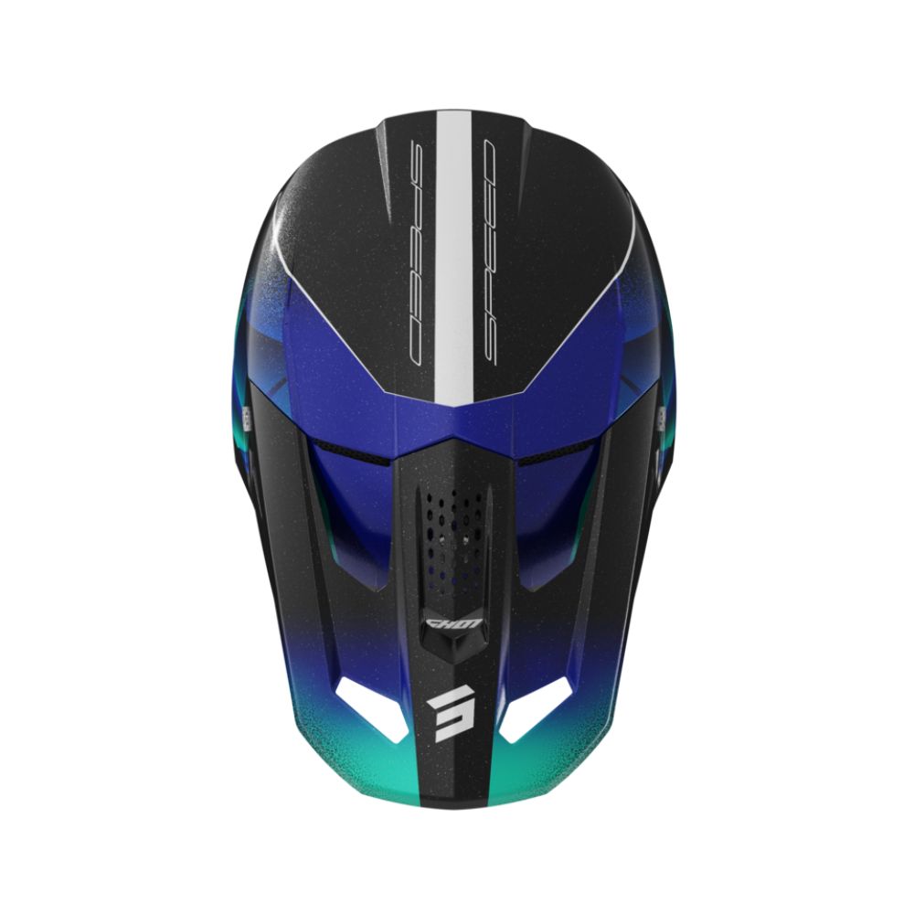 Casque BMX SHOT SPEED Olymp Blue Pearly