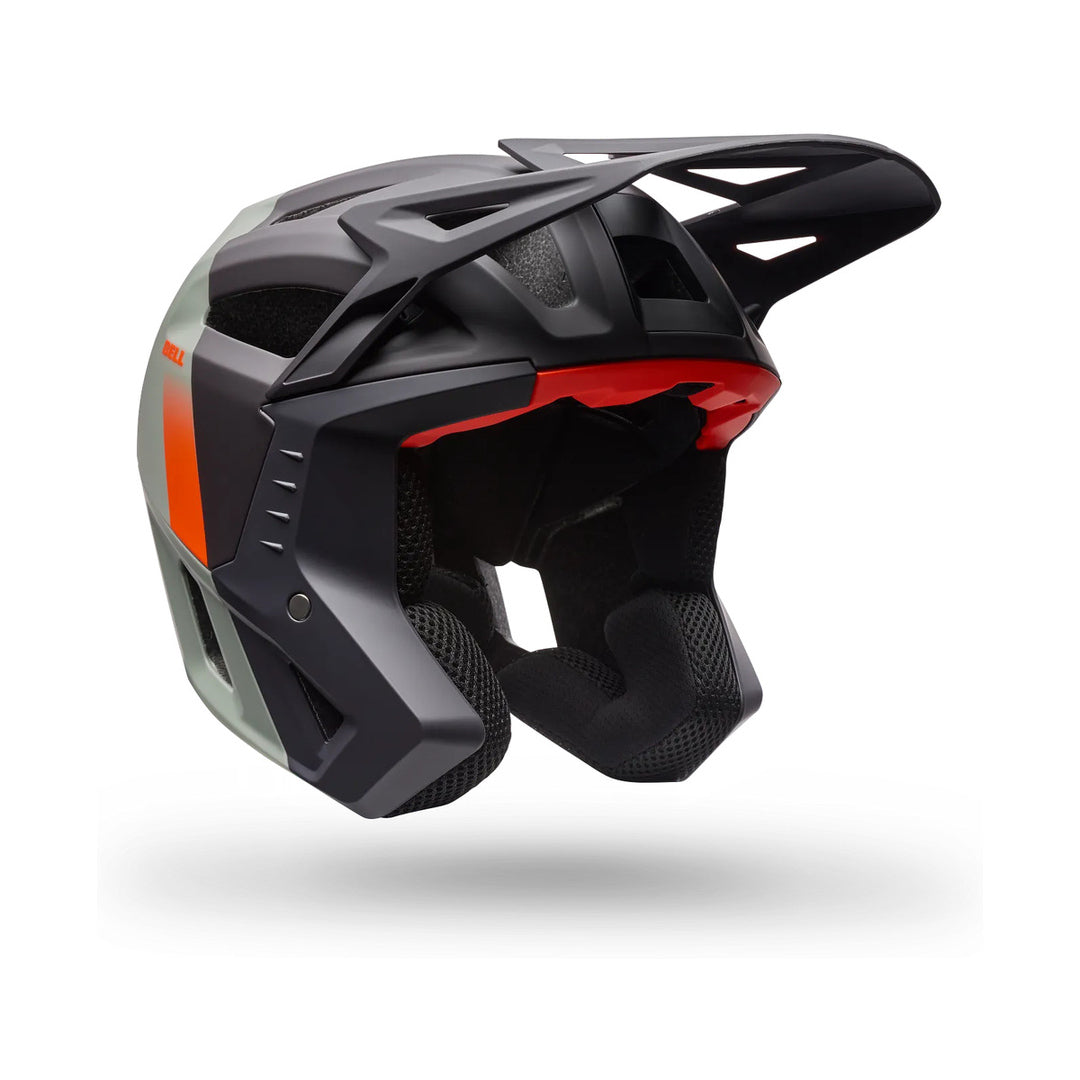MTB-Helm BELL 3QTR-AIR MIPS RATIO Schwarz/Grau/Rot — Produktansicht