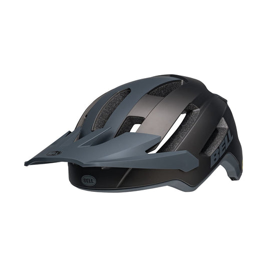 BELL 4FORTY AIR MIPS MTB-Helm in Schwarz/Grau — Ansicht von links