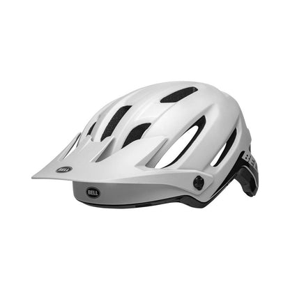 BELL 4FORTY MIPS MTB-Helm in Weiß/Schwarz — Ansicht von links