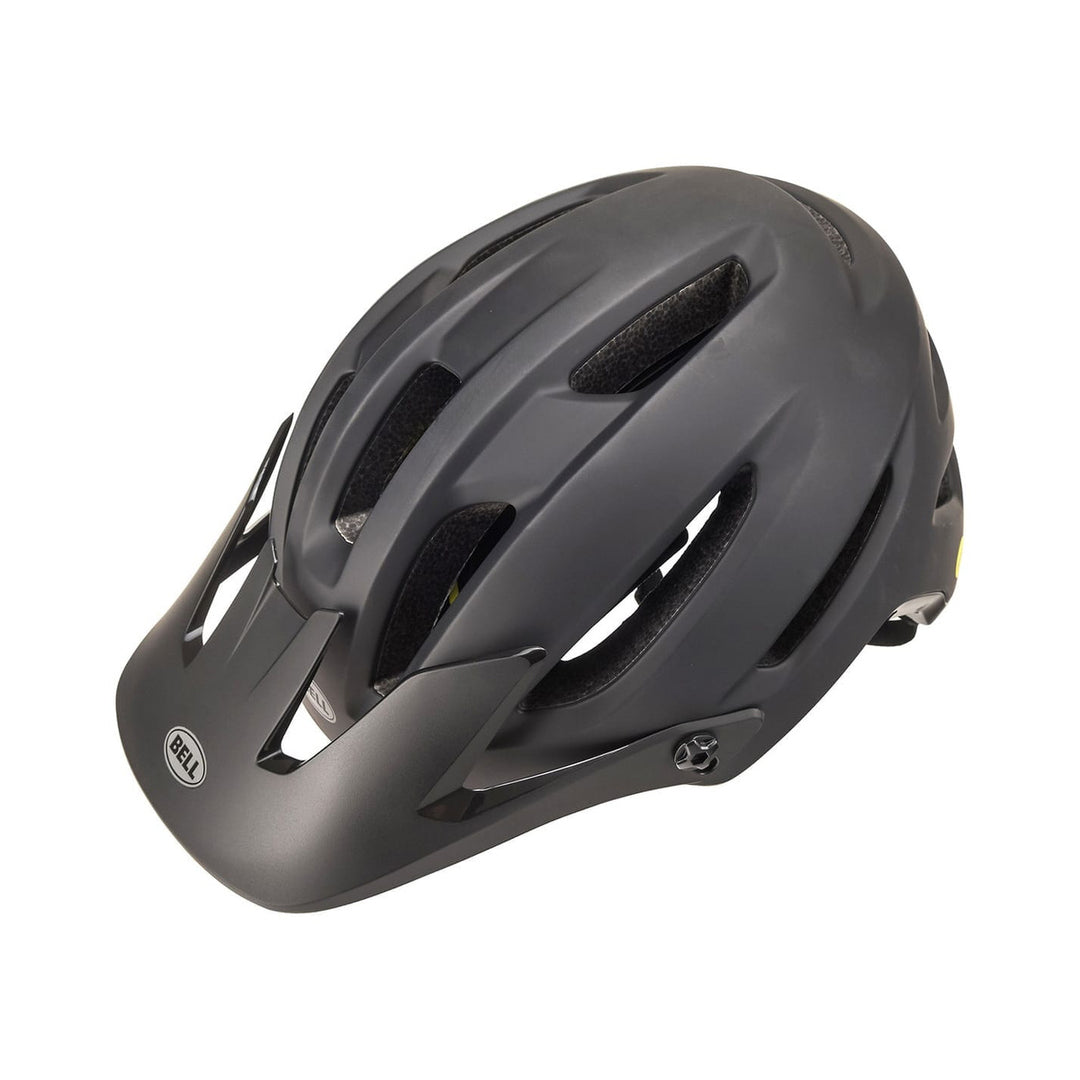 BELL 4FORTY MIPS MTB-Helm in Schwarz — Ansicht von links