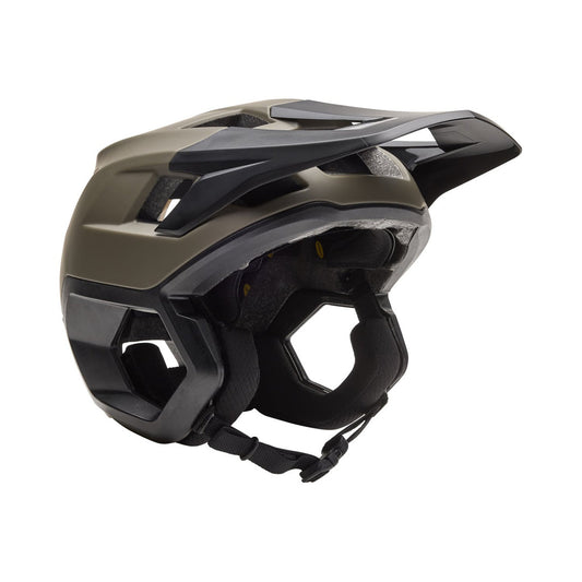 MTB-Helm FOX DROPFRAME MIPS Khaki — Produktansicht