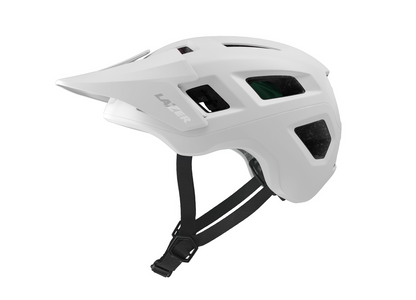 MTB-Helm LAZER COYOTTE KINETICORE Mattweiß — Hauptansicht