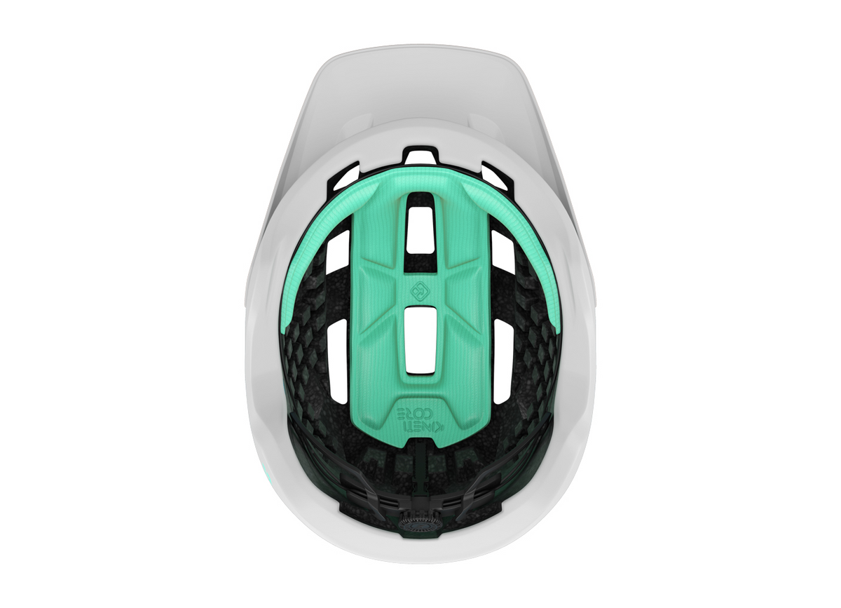 MTB-Helm LAZER COYOTTE KINETICORE Mattweiß — weitere Ansicht 7